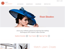 Tablet Screenshot of hatacademy.com